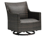 Swivel Gliding Club Chair | Ratana Biltmore Collection | Valley Ridge Furniture