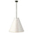 Bronze and Antique White | Goodman Large Hanging Lamp | Valley Ridge Furniture