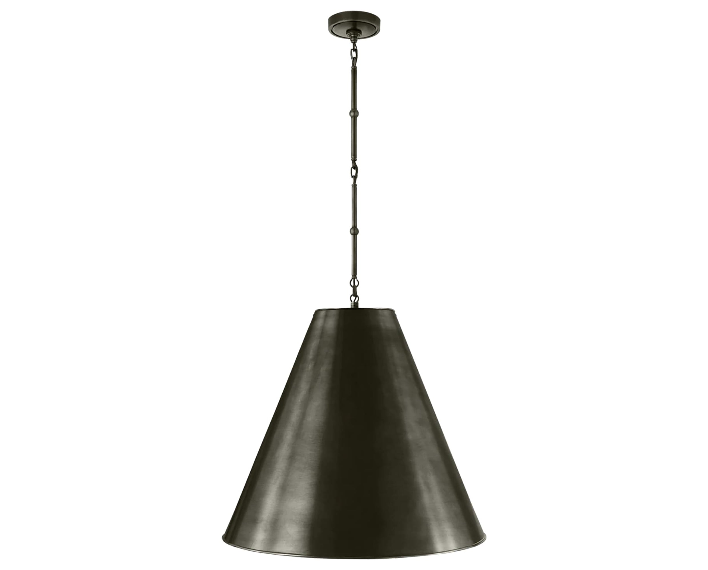 Bronze and Bronze | Goodman Large Hanging Lamp | Valley Ridge Furniture