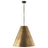 Bronze and Antique Brass with Antique Brass | Goodman Large Hanging Lamp | Valley Ridge Furniture