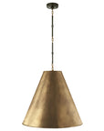 Bronze and Antique Brass with Antique Brass | Goodman Large Hanging Lamp | Valley Ridge Furniture