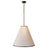 Bronze and Natural Paper with Black Trim | Goodman Large Hanging Lamp | Valley Ridge Furniture