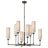 Bronze & Natural Paper | Ziyi Large Chandelier | Valley Ridge Furniture