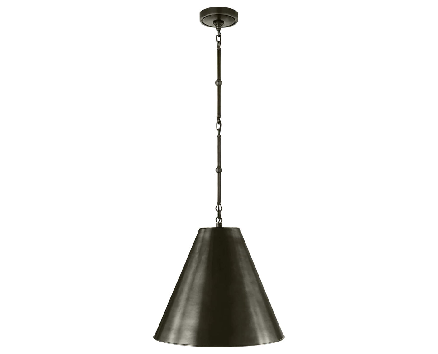Bronze and Bronze | Goodman Small Hanging Light | Valley Ridge Furniture
