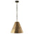 Bronze and Antique Brass with Antique Brass | Goodman Small Hanging Light | Valley Ridge Furniture