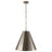 Antique Nickel and Antique Nickel | Goodman Medium Hanging Light | Valley Ridge Furniture