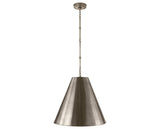 Antique Nickel and Antique Nickel | Goodman Medium Hanging Light | Valley Ridge Furniture