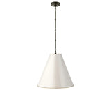 Bronze and Antique White | Goodman Medium Hanging Light | Valley Ridge Furniture