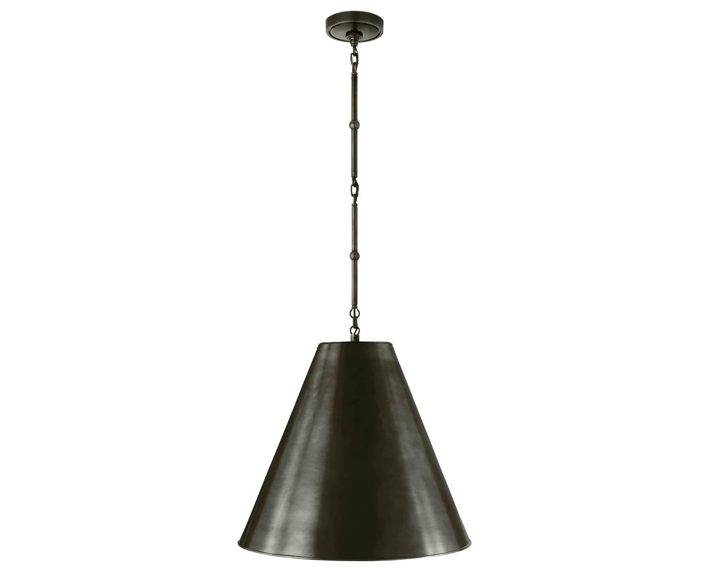 Bronze and Bronze | Goodman Medium Hanging Light | Valley Ridge Furniture