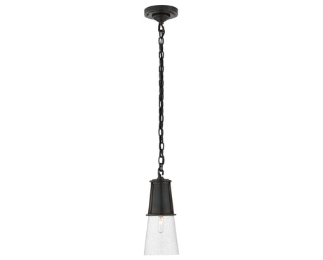 Bronze and Seeded Glass | Robinson Small Pendant | Valley Ridge Furniture