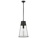 Bronze and Clear Glass | Robinson Large Pendant | Valley Ridge Furniture