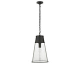 Bronze and Seeded Glass | Robinson Large Pendant | Valley Ridge Furniture