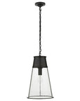 Bronze and Seeded Glass | Robinson Large Pendant | Valley Ridge Furniture