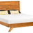 Brushwork Maple Wheat | Handstone Tribeca Queen Platform Bed w/Wood Headboard | Valley Ridge Furniture