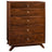 Brushwork Maple Mocha | Handstone Tribeca 5 Drawer Highboy | Valley Ridge Furniture