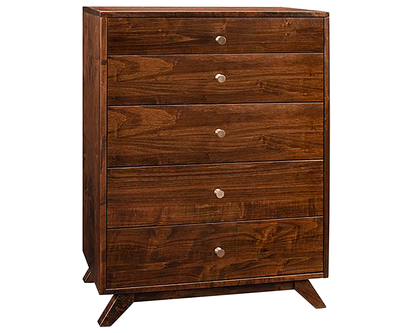 Brushwork Maple Mocha | Handstone Tribeca 5 Drawer Highboy | Valley Ridge Furniture