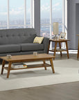 Brushwork Maple Wheat | Handstone Tribeca Leg Sofa Table | Valley Ridge Furniture