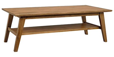 Brushwork Maple Wheat | Handstone Tribeca Leg Coffee Table | Valley Ridge Furniture