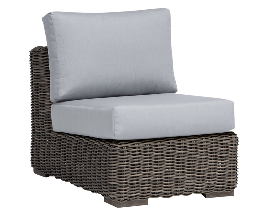 Armless Chair | Ratana Cubo Collection | Valley Ridge Furniture